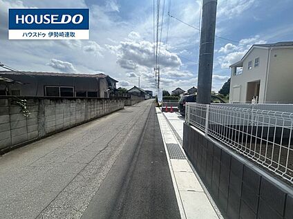 前面道路写真