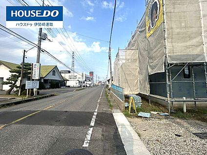 前面道路写真