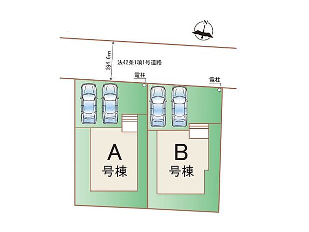 配置図（A号棟）