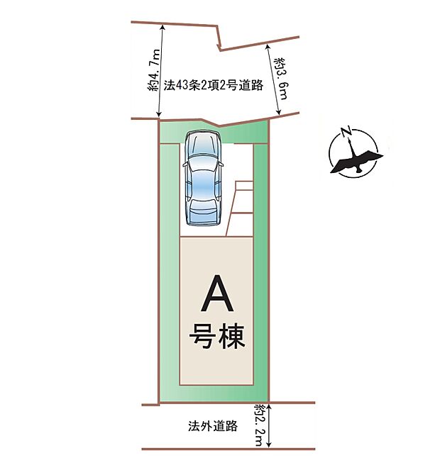 配置図（A号棟）