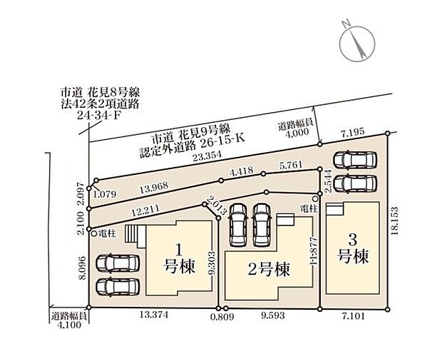 配置図（2号棟）