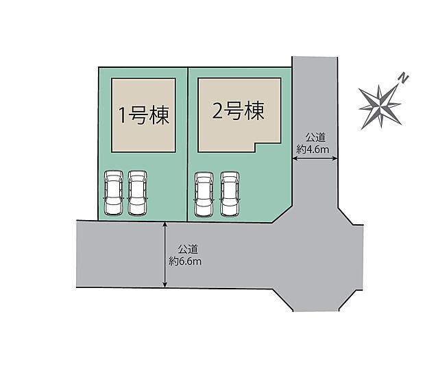 配置図（1号棟）