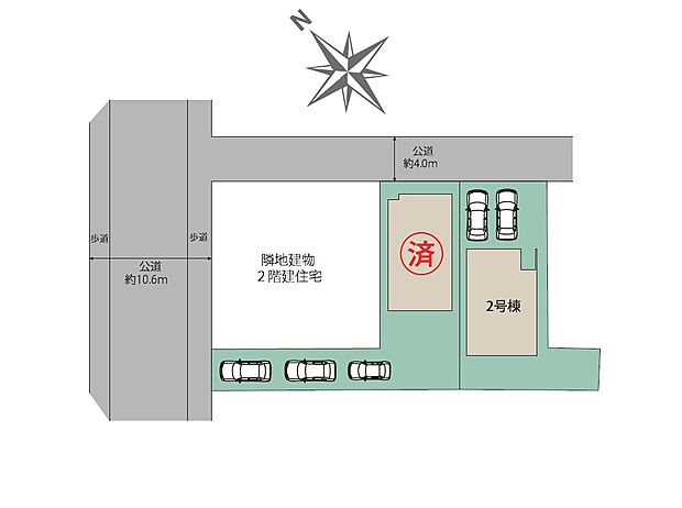 配置図（2号棟）