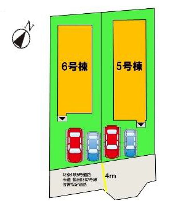 配置図（6号棟）