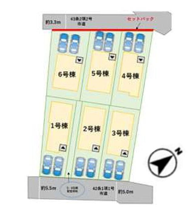 配置図(2号棟)
