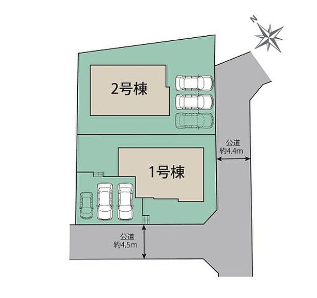 配置図(1号棟)