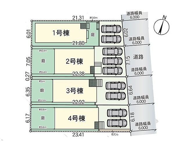 配置図（3号棟）