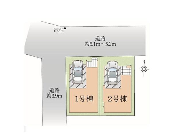 配置図(2号棟)