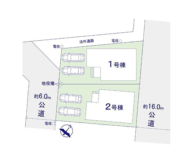 配置図(1号棟)