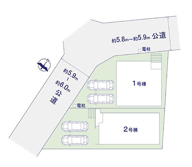 配置図（1号棟）