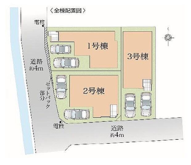 配置図（1号棟）
