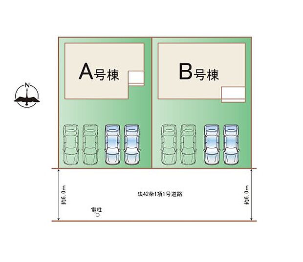配置図（A号棟）