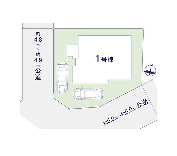 配置図(1号棟)