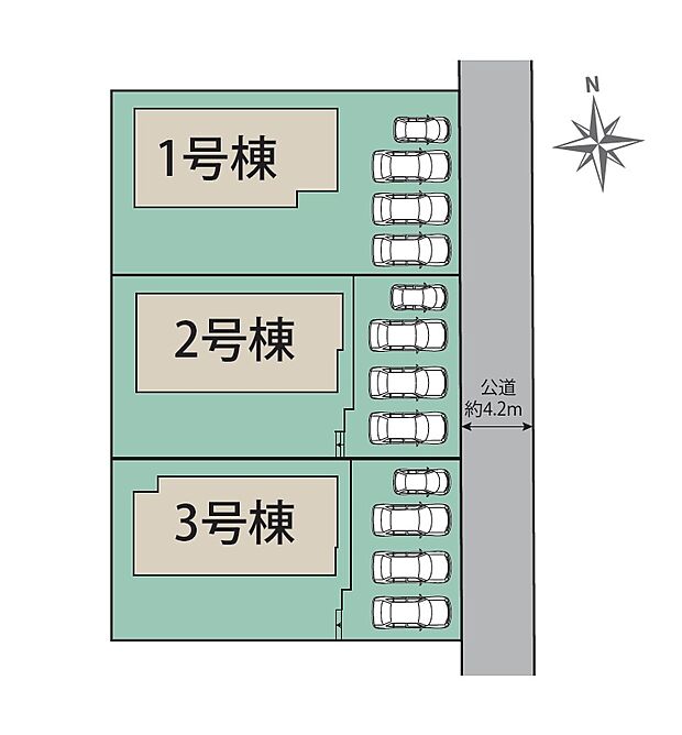 配置図(3号棟)