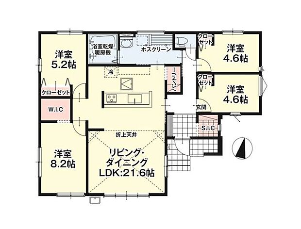 【4LDK】新生活を失敗せず、スタートさせたいならこちらの「古賀市今の庄1丁目第5-2棟(1号棟) 」はいかがでしょうか。小学校が十分通学できる範囲にあります。古賀市立古賀東小学校が徒歩17分です。南向きの物件です。地域に特化した当社では、鹿児島本線古賀周辺の不動産情報も豊富に取り扱っております。住まい探しをするなら、お気軽にお声かけください。