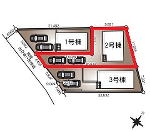 【全3区画】各棟の詳細はお気軽にお問い合わせください☆