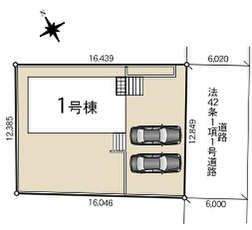 【区画図】全1棟