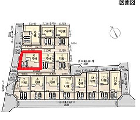 全14区画 各棟の詳細はお気軽にお問い合わせください。