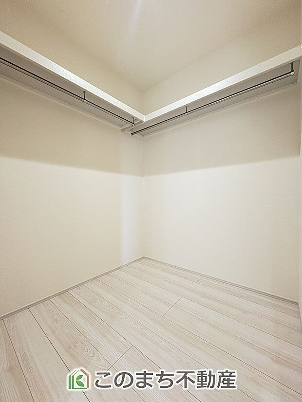 【ウォークインクローゼット】大容量ウォークインクローゼット付き☆