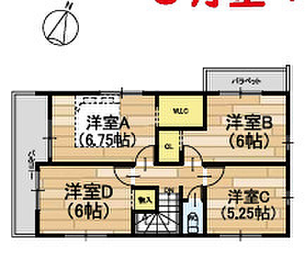 2階間取り