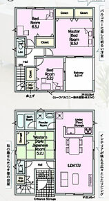 新築4LDKが2,380万円～2,680万円で販売中！家族の暮らしにゆとりをもたらす、開放感のあるルーフバルコニーを備えた住まいです。休日には家族で食事を楽しんだり、洗濯物を干したりと、多目的に活用できます。駐車場は2台分を確保しており、ご夫婦それぞれのお車をお持ちのご家庭にもおすすめ。使いやすい4LDKの間取りで、家族それぞれのプライベート空間もしっかり確保できます。新築ならではの快適な設備と住み心地をぜひ現地でご確認ください。 