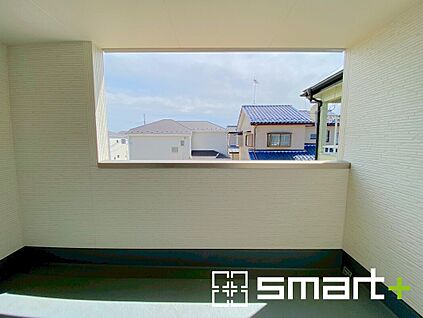 ～屋根付きのバルコニー～