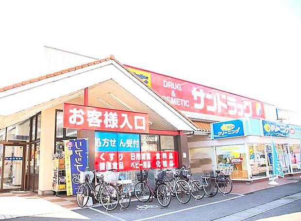 サンドラッグ柏松葉町店(約850m)