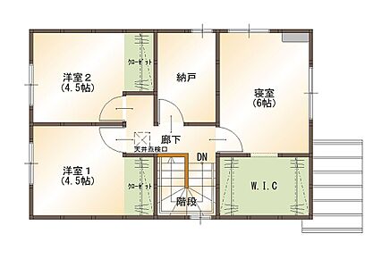2階間取り図 