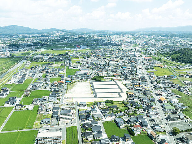 子育て世代に嬉しい暮らしやすい住環境。新たなコミュニティを形成しやすいことも魅力のひとつです。