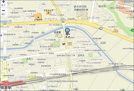 アパマンショップ佐倉店 丸長ハウス株式会社の周辺地図