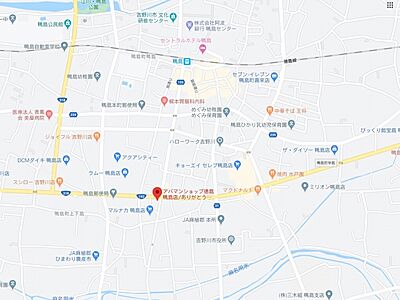 アパマンショップ徳島鴨島店 ありがとうございます 株式会社の周辺地図