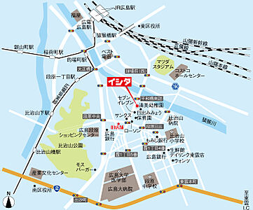 株式会社イシダの周辺地図