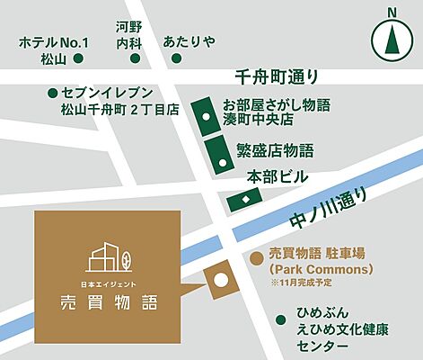 株式会社日本エイジェント　売買課の周辺地図