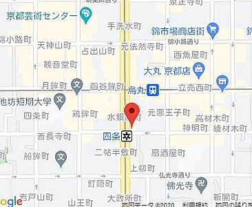シャーメゾンショップ　株式会社ハウスネットワーク　四条店の周辺地図