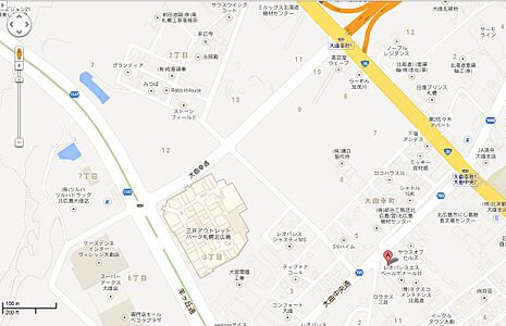 ティーエスジー株式会社　本店の周辺地図