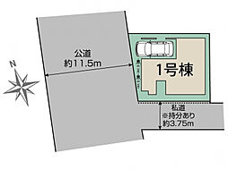 埼玉県川口市前川2丁目10番34、10番23(地番)、川口市前川2丁目10-5(住居表示)
