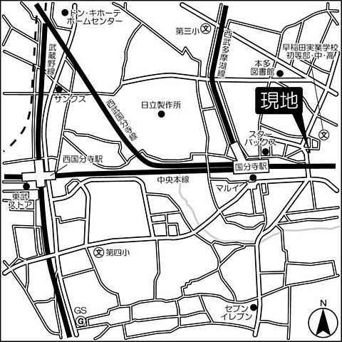 ホームズ ツインリーフ国分寺 ワンルーム 4階 19 96 賃貸マンション住宅情報