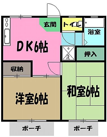 ホームズ でお部屋探し ｊｒ京葉線 蘇我駅 徒歩8分 2dk 賃料6 5万円 1階 38 賃貸アパート住宅情報 物件番号 取扱い不動産会社 ハウスコム株式会社 千葉中央店