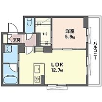 クレアシオン双葉 00305 ｜ 群馬県高崎市双葉町11-10（賃貸マンション1LDK・3階・45.43㎡） その2