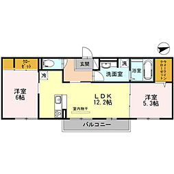 La Vita帝塚山 1階/-