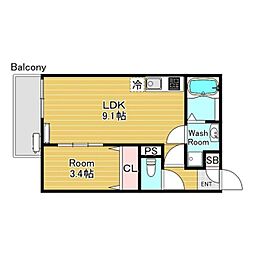 エステイトN湊 1階