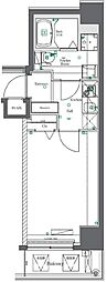AZEST東陽町 1Kの間取図画像