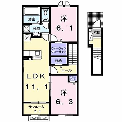 リベルタージュビフレI_間取り_0