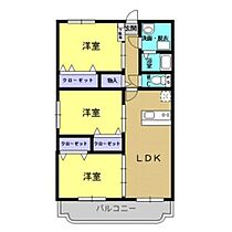 ユーミーＴＲＭ24 307 ｜ 福岡県飯塚市太郎丸（賃貸マンション3LDK・3階・69.49㎡） その2