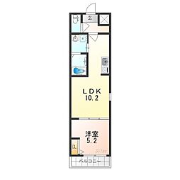 フジパレス東花園駅北I番館 2階