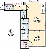 シャーメゾン　ソアヴィータ 102 ｜ 高知県高知市六泉寺町87-2（賃貸アパート1LDK・1階・41.93㎡） その2