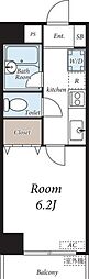 RAYHAUS駒込 1Kの間取図画像