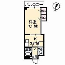 グリーンハウス A0303 ｜ 山口県下関市伊倉本町23-15（賃貸マンション1K・3階・25.73㎡） その2