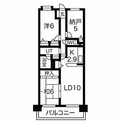 ソルプラーサ堺1番館 3LDKの間取図画像