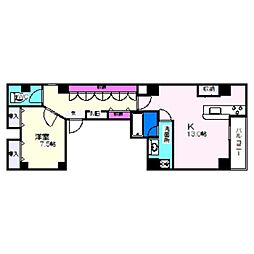 シティコート北瓦町 8階/-